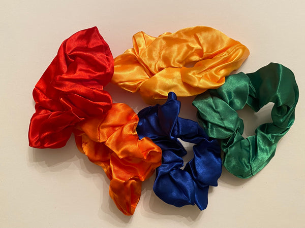 COLORFUL HAIR SCRUNCHIES